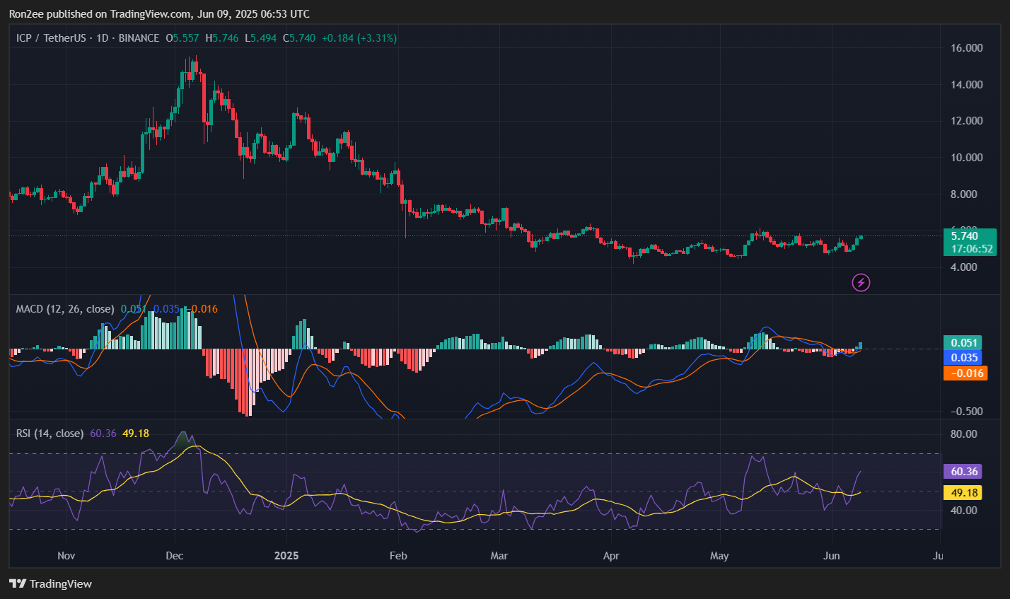ICP defies crypto downturn with Caffeine-fueled rally and whale accumulation  - 3